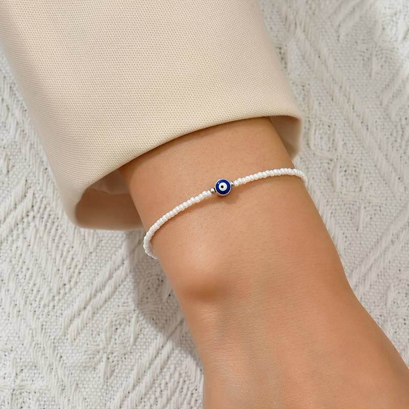 Bracelet de perles Evil Eye - Bracelet de perles Oeil de Diable