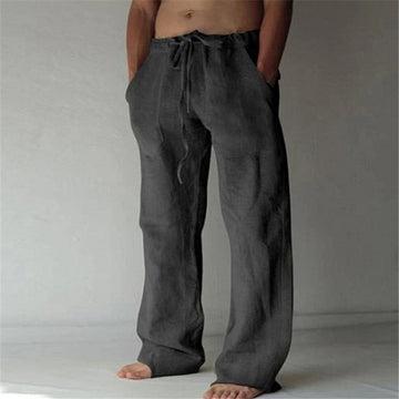 Benjamin - Pantalon décontracté léger et uni pour hommes