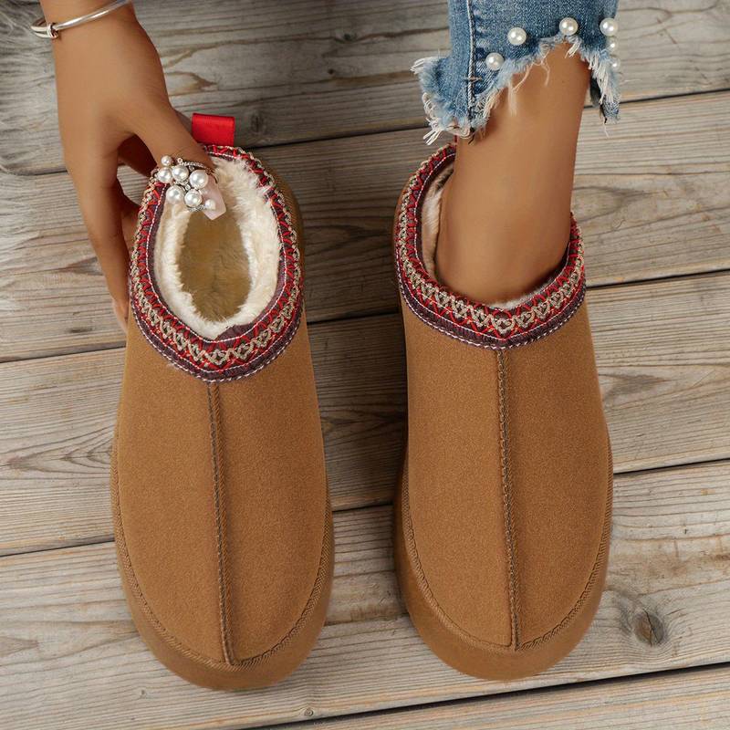 Boston - Chaussons en peluche Tasman