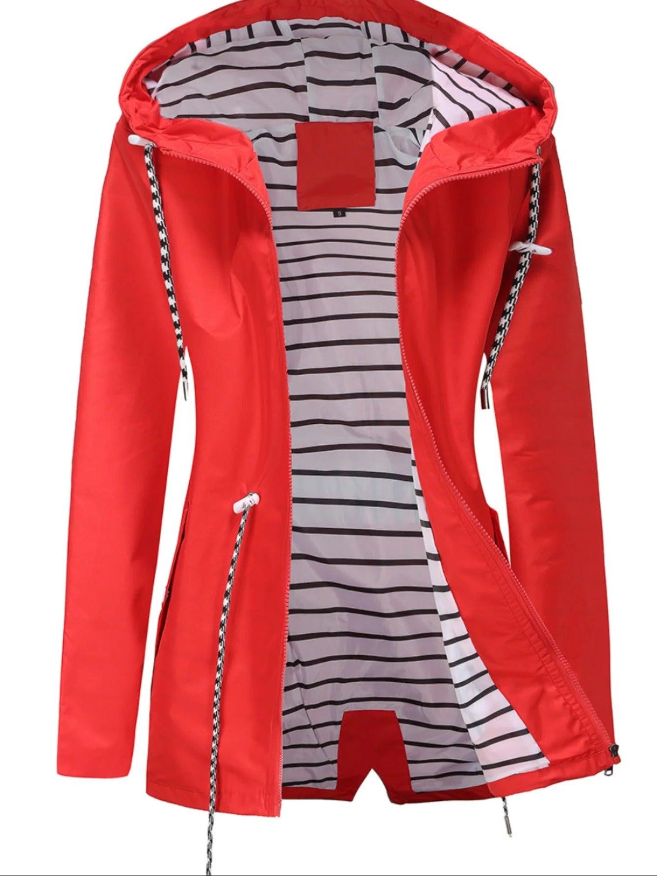 Nathalie – Longue Veste Résistante à l'Eau