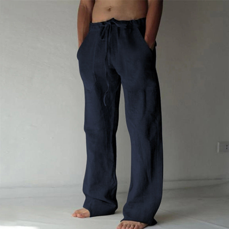 Benjamin - Pantalon décontracté léger et uni pour hommes