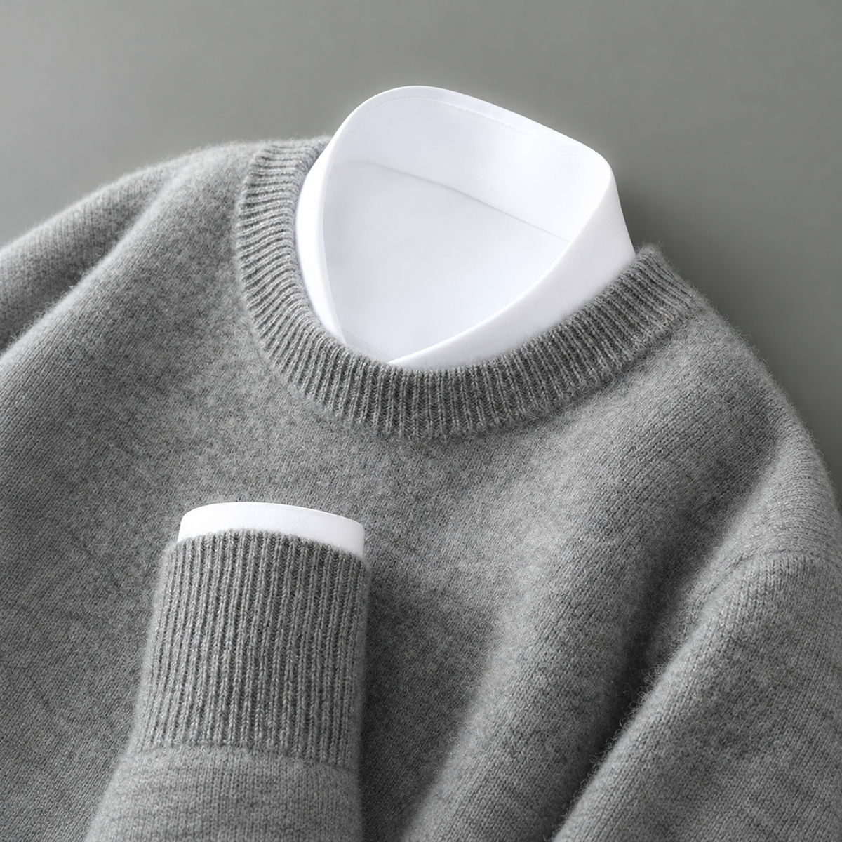 Wayne - Pull rétro épais pour hommes