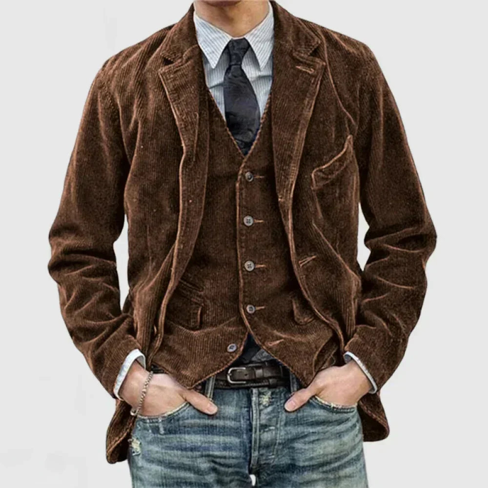 Maximo – Blazer élégant au design rétro