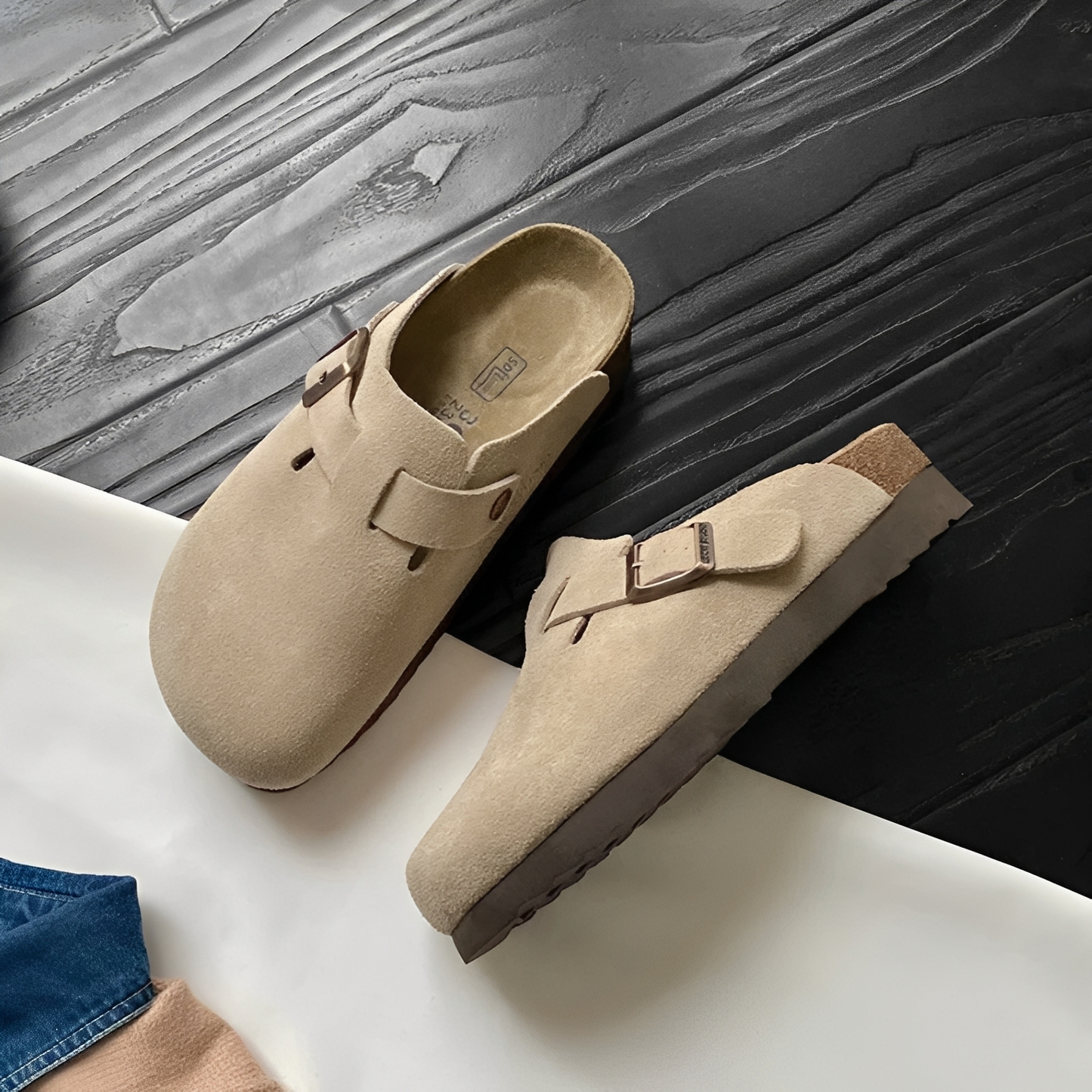 Kristelle - Sandales en cuir confortables pour femmes