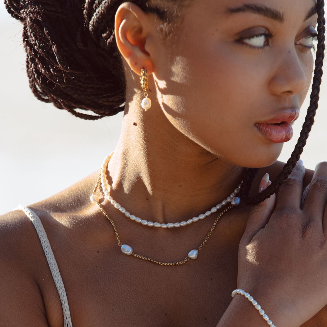Kara – Collier avec mini perles d'eau douce