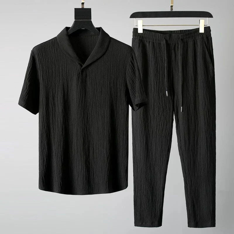 Luca - T-shirt à manches courtes avec pantalon à taille élastique