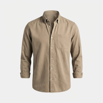 Gauvain - Chemise décontractée à manches longues pour hommes