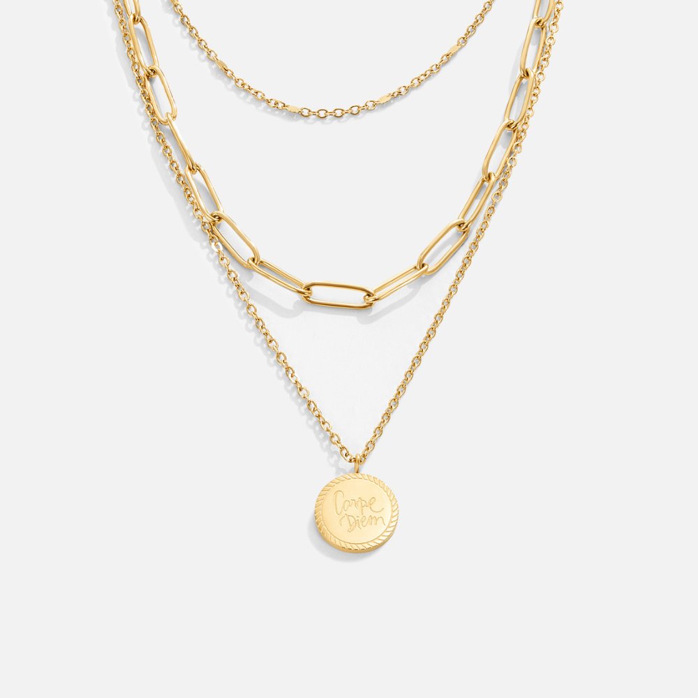 Janie – Collier superposé avec des pièces