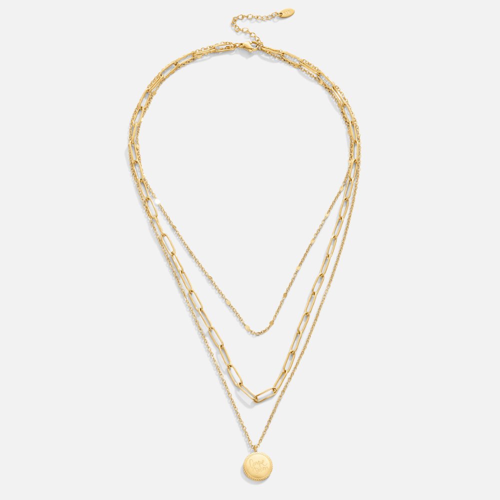 Janie – Collier superposé avec des pièces