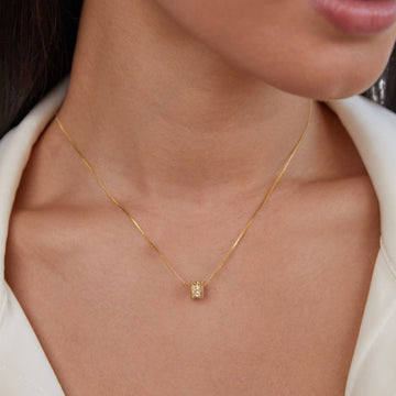 Gigi – Collier en cristal en or 18K