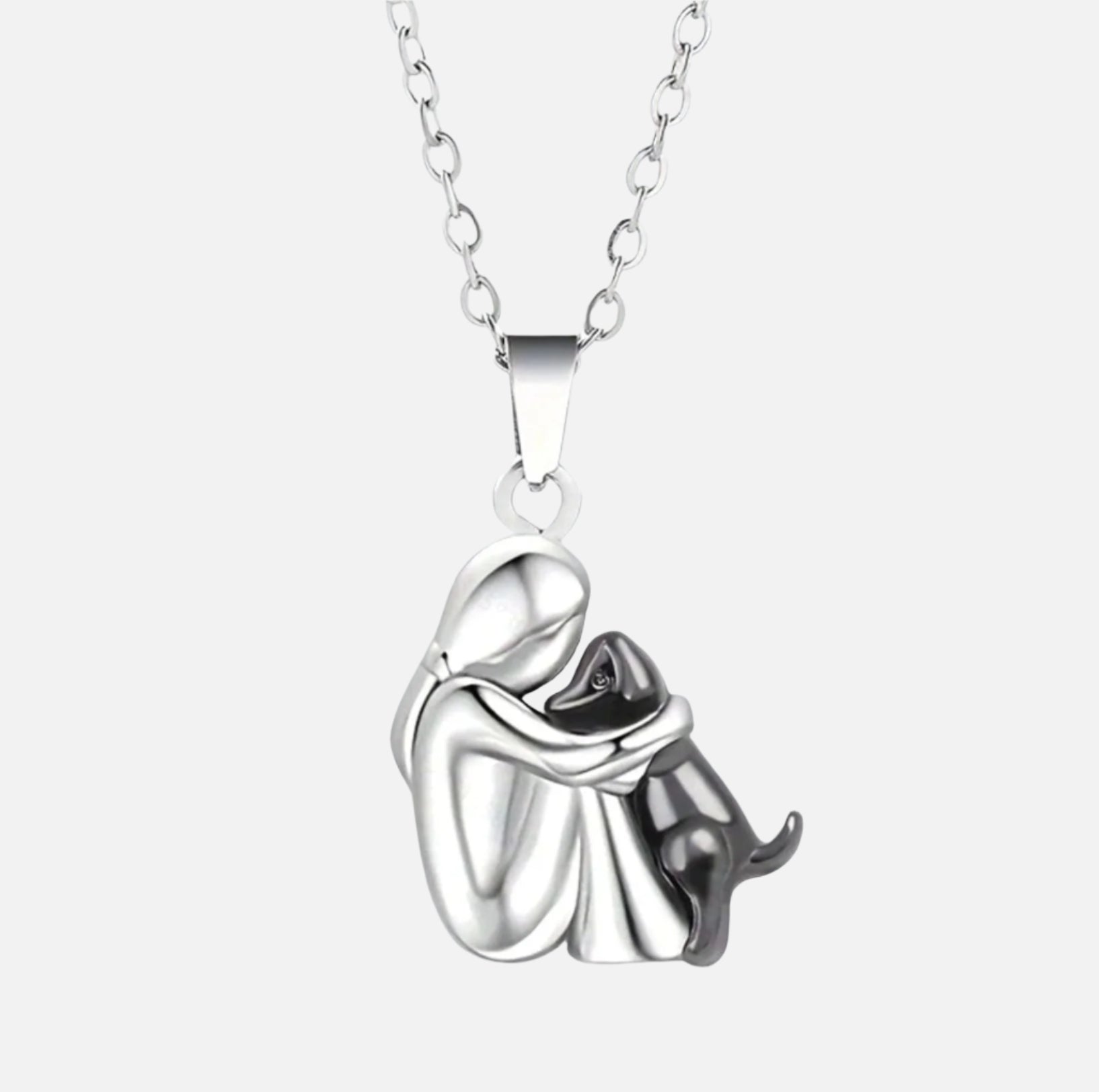 Luz – Collier avec pendentif d'étreinte