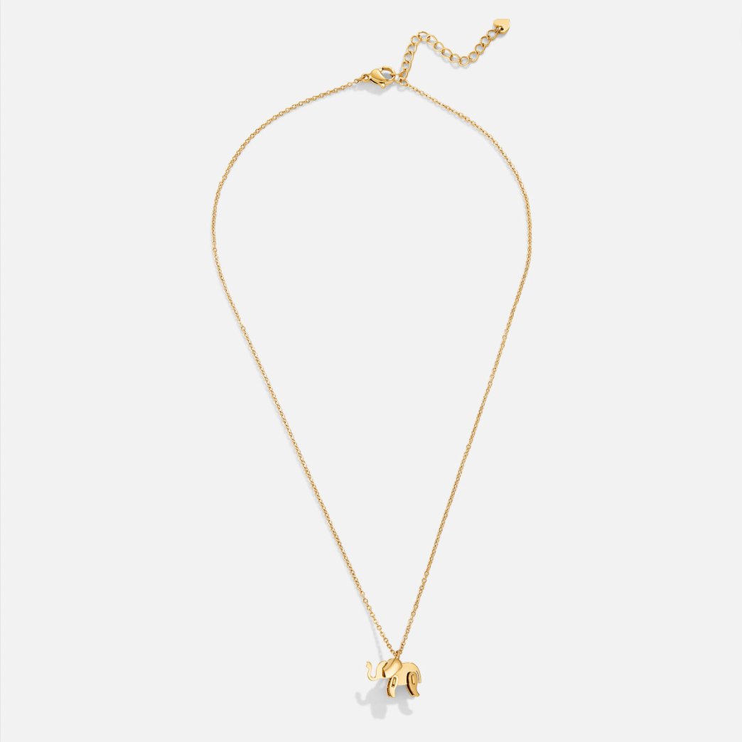 Anaya – collier éléphant doré amulette de la chance