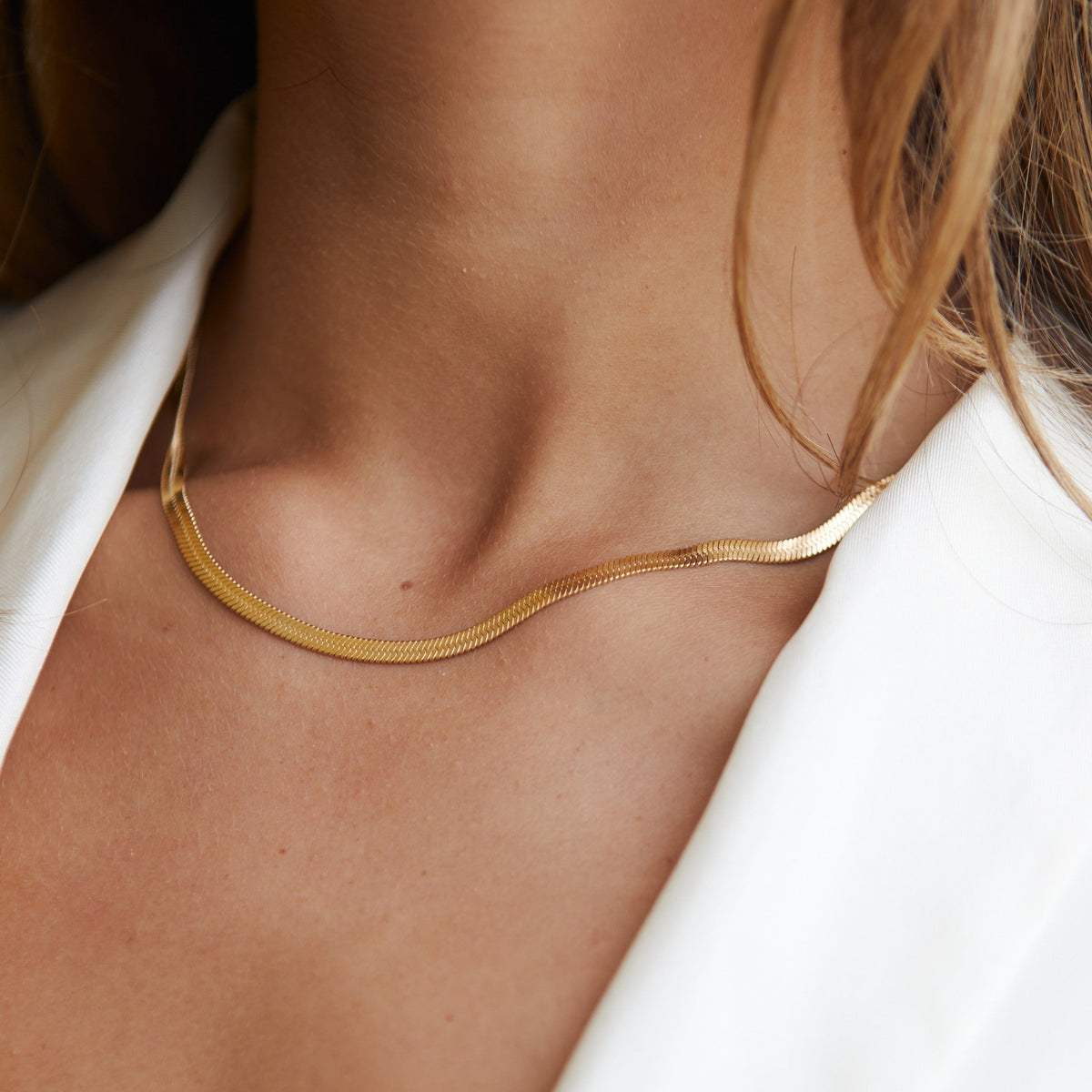 Kauai – Collier Herringbone résistant à l'eau