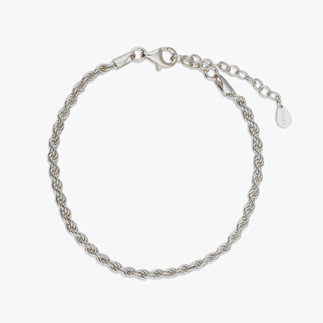 Calvi – Bracelet avec chaîne en or tressée