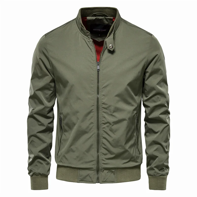 Ricky - Veste moderne et décontractée résistant au vent pour hommes