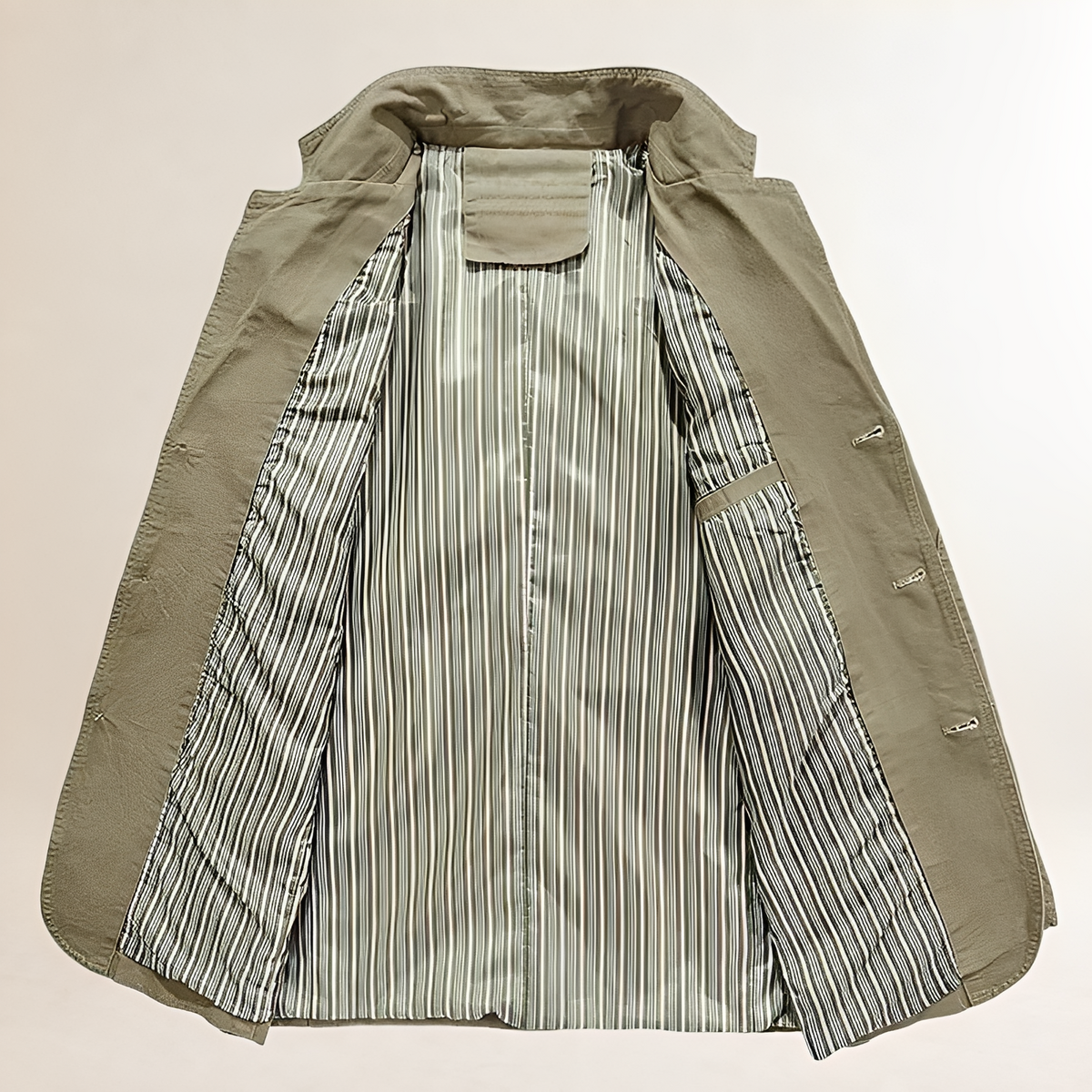 Blazer homme décontracté léger, coupe ajustée, fermeture boutonnée, poches multiples