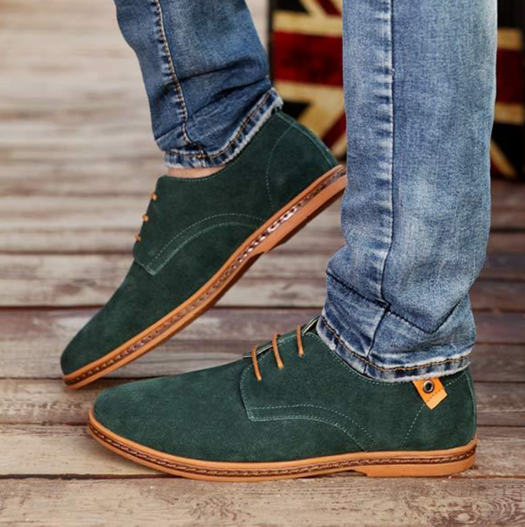 Chaussures décontractées à lacets pour hommes à design classique et style polyvalent