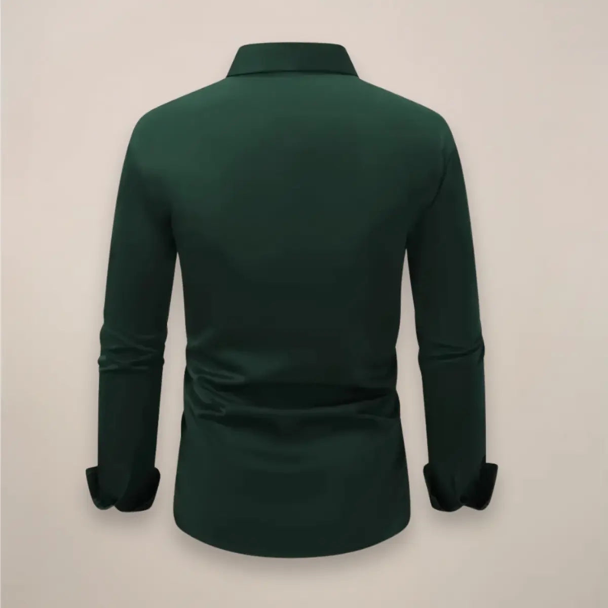 Chemise homme à manches longues, boutons et coupe slim