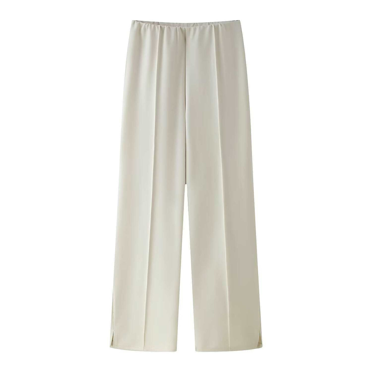 Ensemble de lounge pour femme à top à manches longues et pantalon à jambes larges