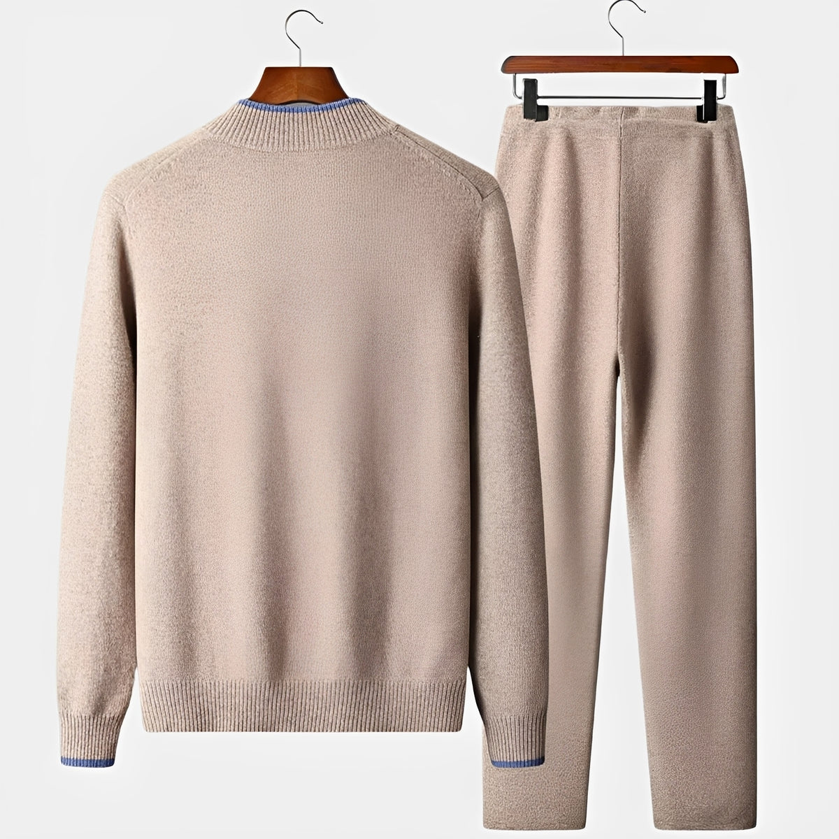 Ensemble survêtement homme cardigan zippé et pantalon coupe moderne
