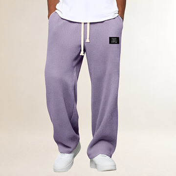 Pantalon de survêtement pour hommes - Cordons, coupe décontractée et style casual