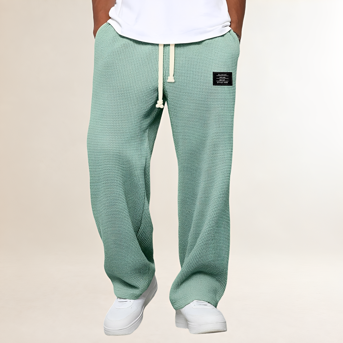 Pantalon de survêtement pour hommes - Cordons, coupe décontractée et style casual