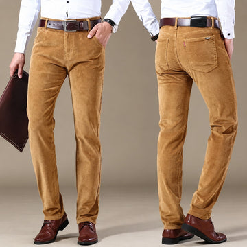 Pantalon homme chino à coupe droite et cinq poches
