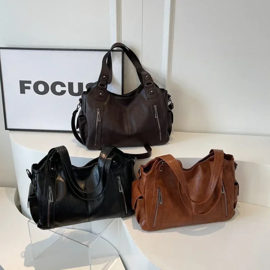 Sac bandoulière pour femmes - Design élégant, multiples poches, utilisation polyvalente