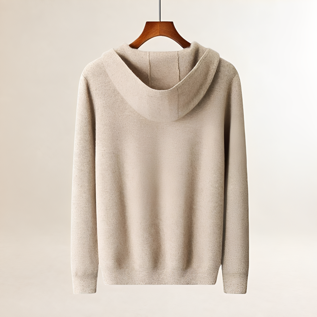 Sweat à capuche homme zippé à texture avec poches - coupe décontractée, style pratique