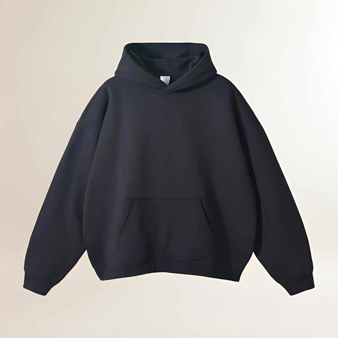 Sweat à capuche oversize pour homme - Poche kangourou, coupe décontractée