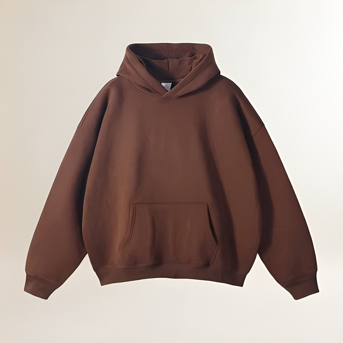 Sweat à capuche oversize pour homme - Poche kangourou, coupe décontractée