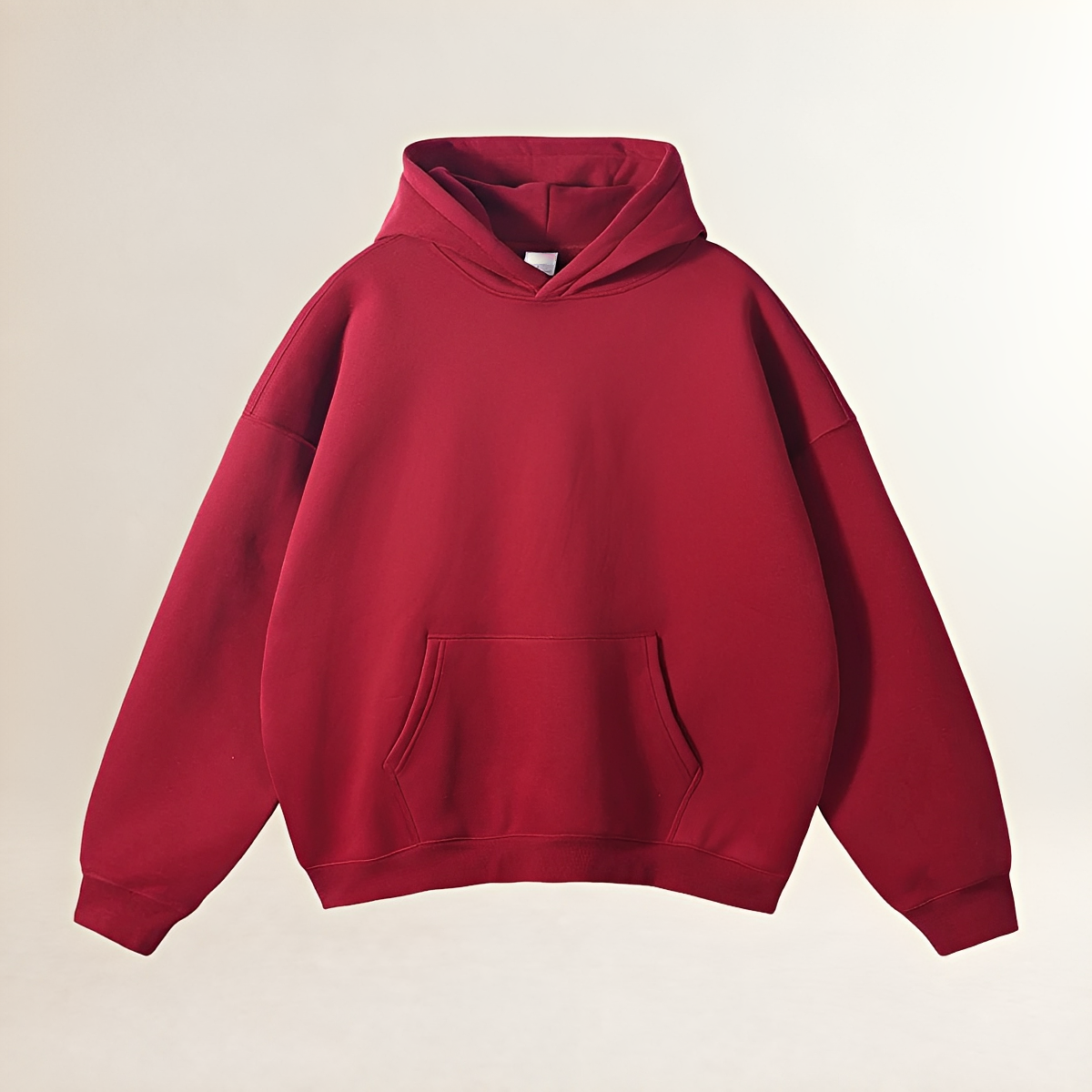 Sweat à capuche oversize pour homme - Poche kangourou, coupe décontractée