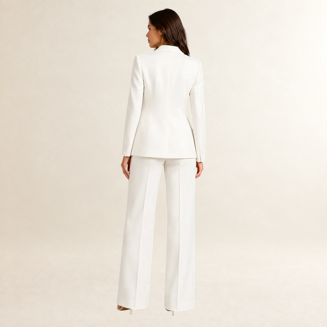 Tailleur pantalon et blazer pour femmes coupe structurée
