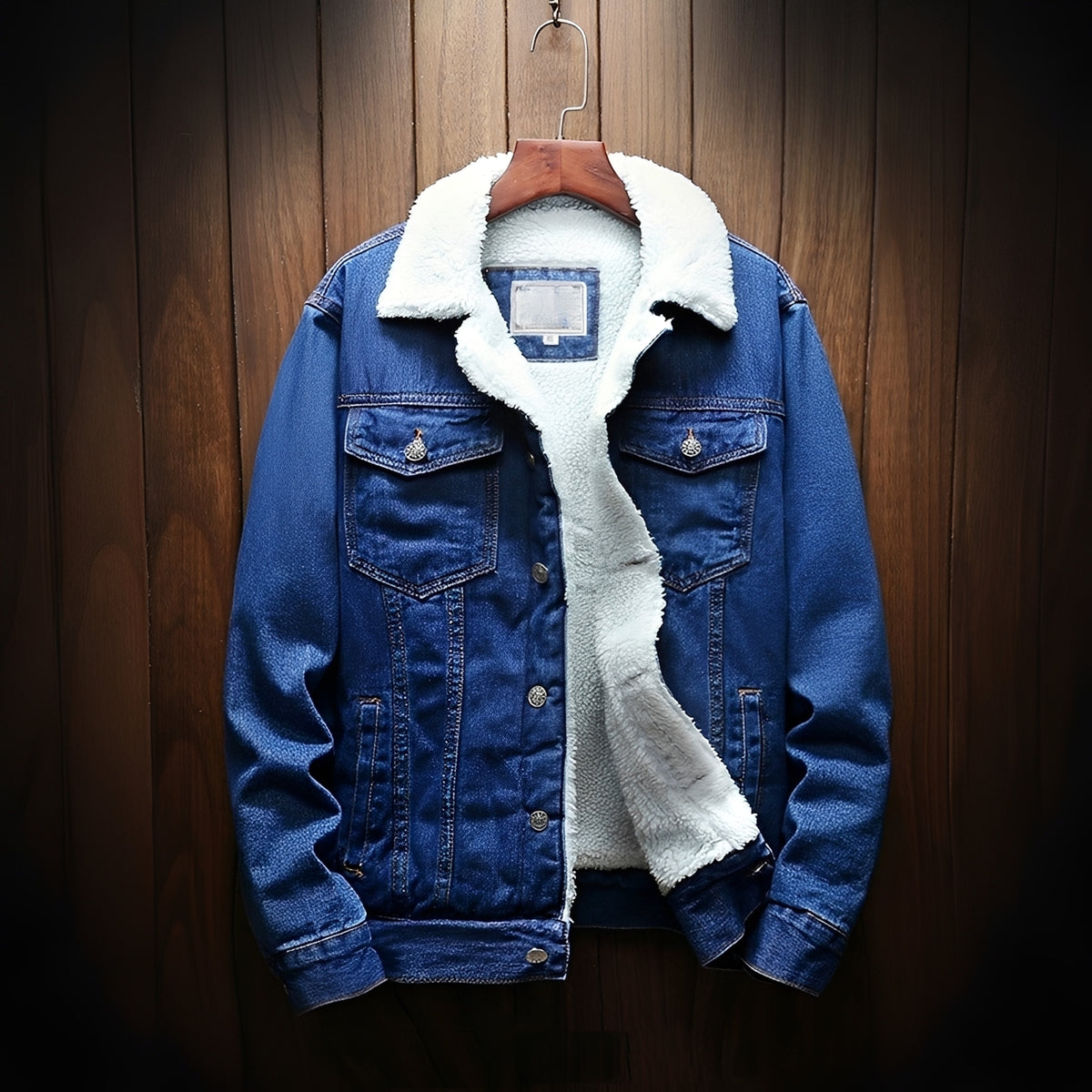 Veste homme classique à boutons et poches poitrine