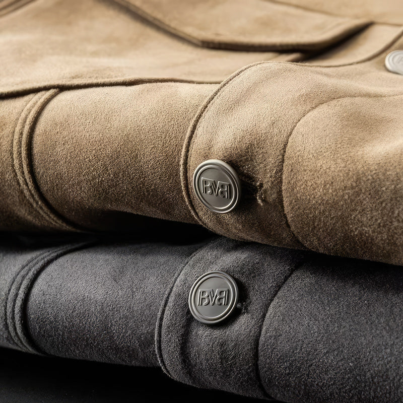Veste homme décontractée à boutons avec poches poitrine coupe structurée