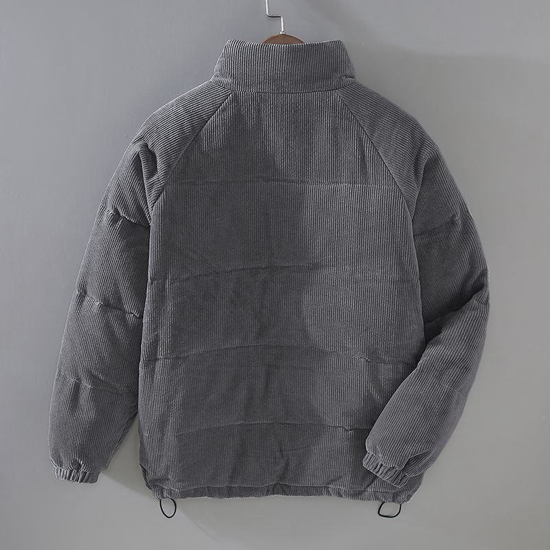 Veste matelassée pour homme coupe oversize fermeture à boutons