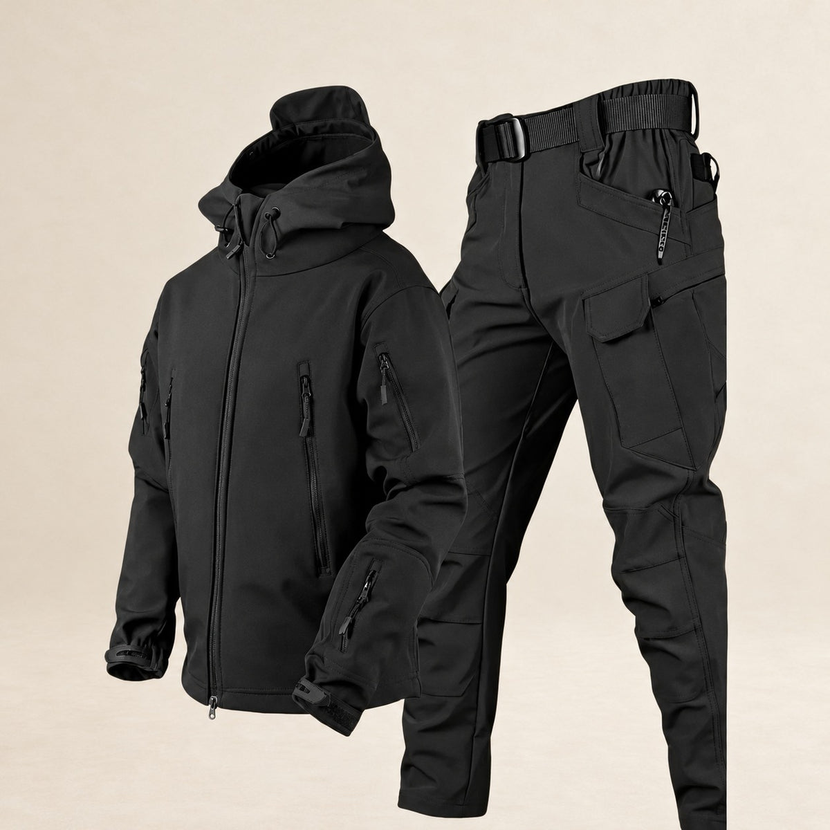 Veste tactique pour homme avec plusieurs poches et ajustement personnalisé