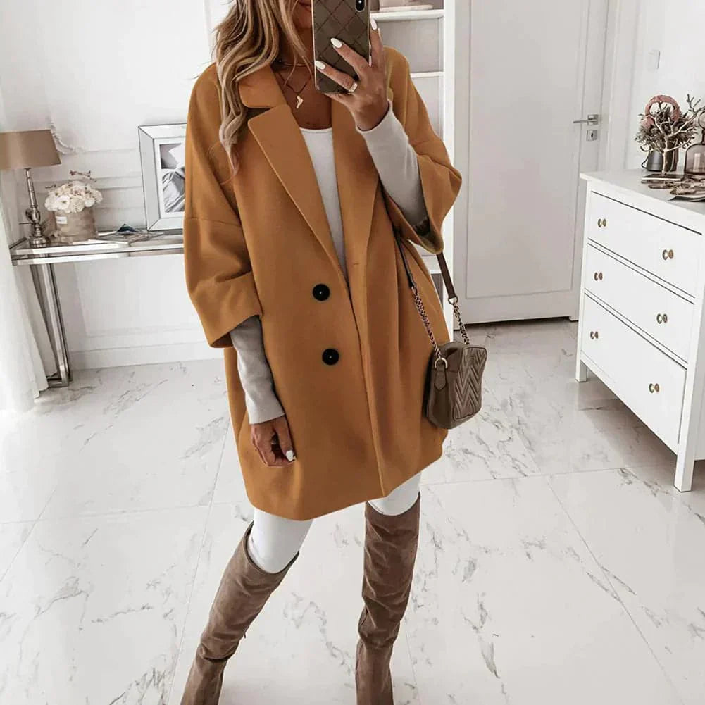 Delphine – Manteau d'hiver douillet