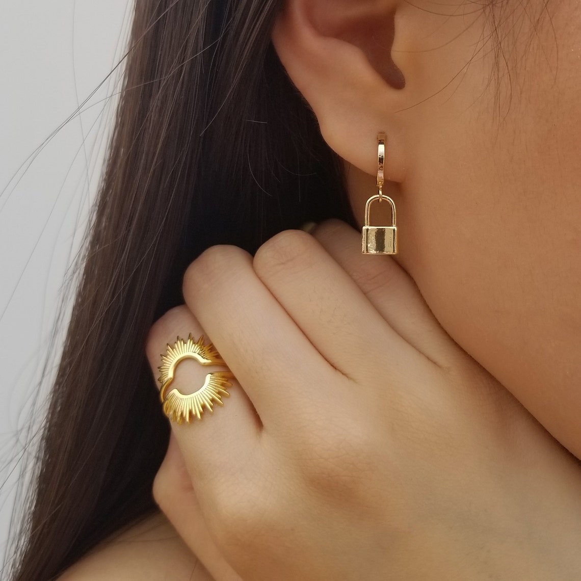 Bague Rayons de Soleil - Bague Soleil Levant