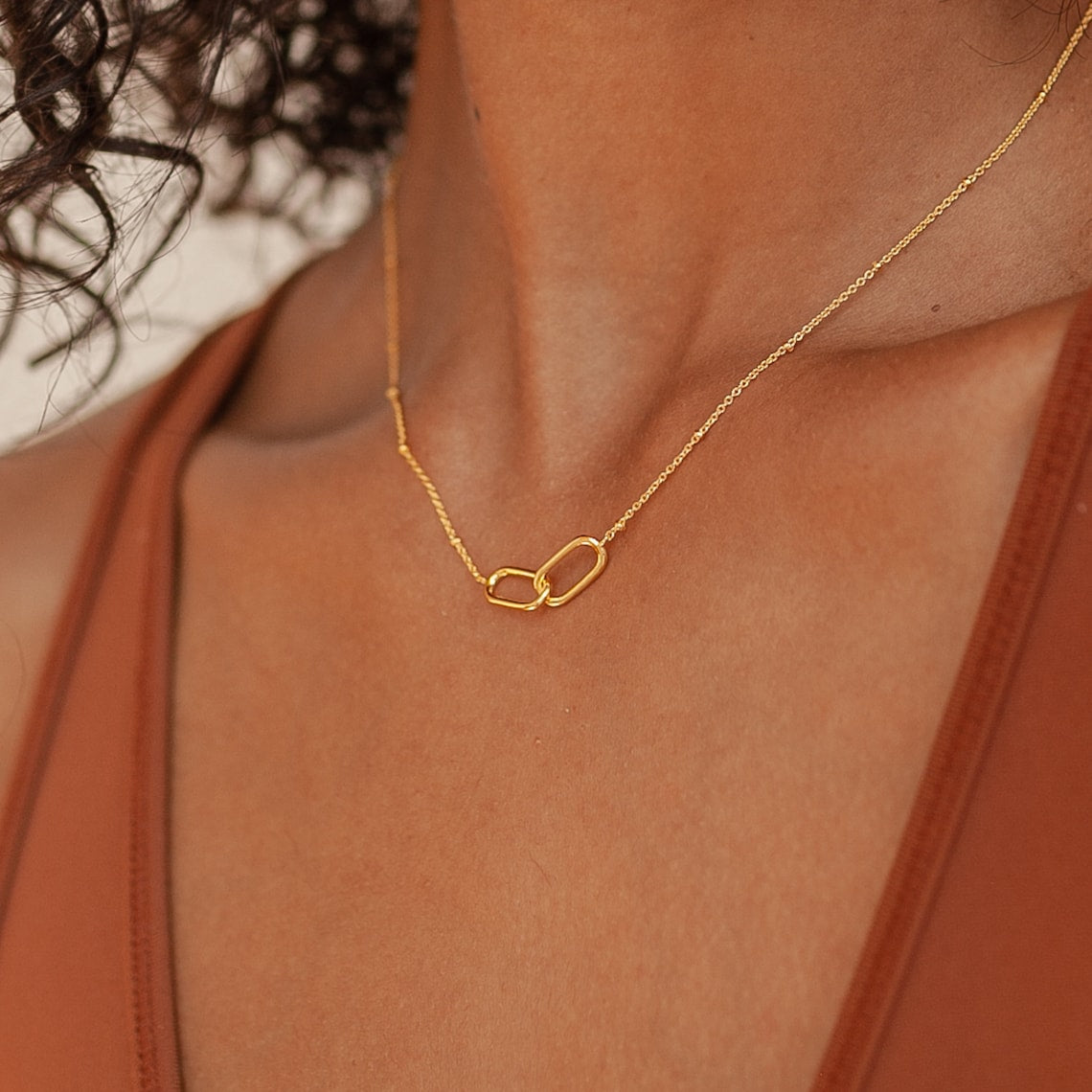 Collier avec Pendentifs Connectés - Collier Connection