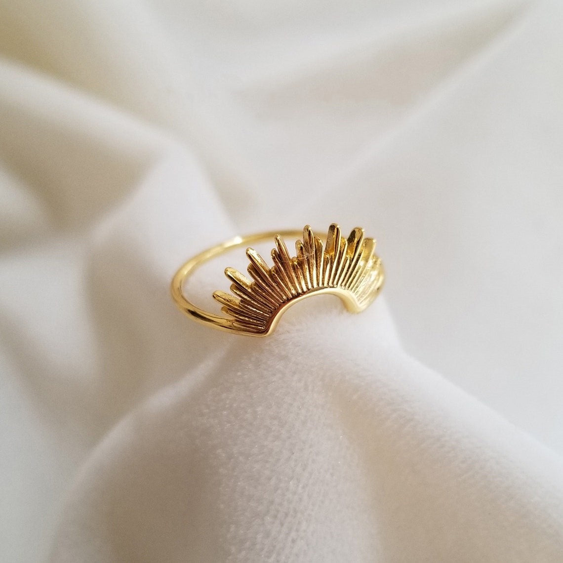 Bague Rayons de Soleil - Bague Soleil Levant