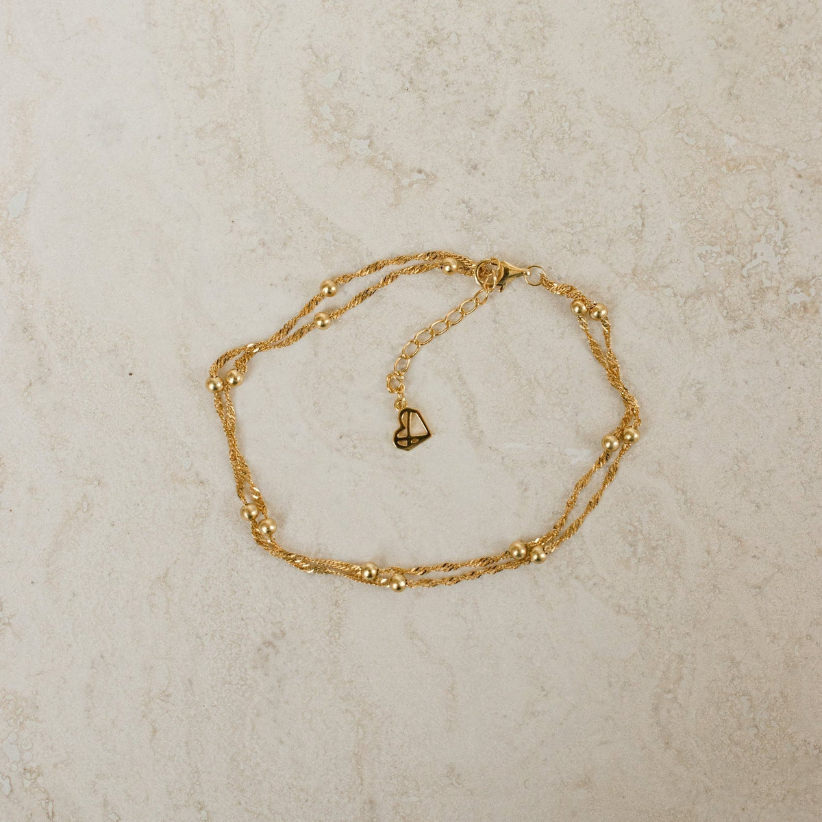Collier double de perles Ripple - Bracelet en couches