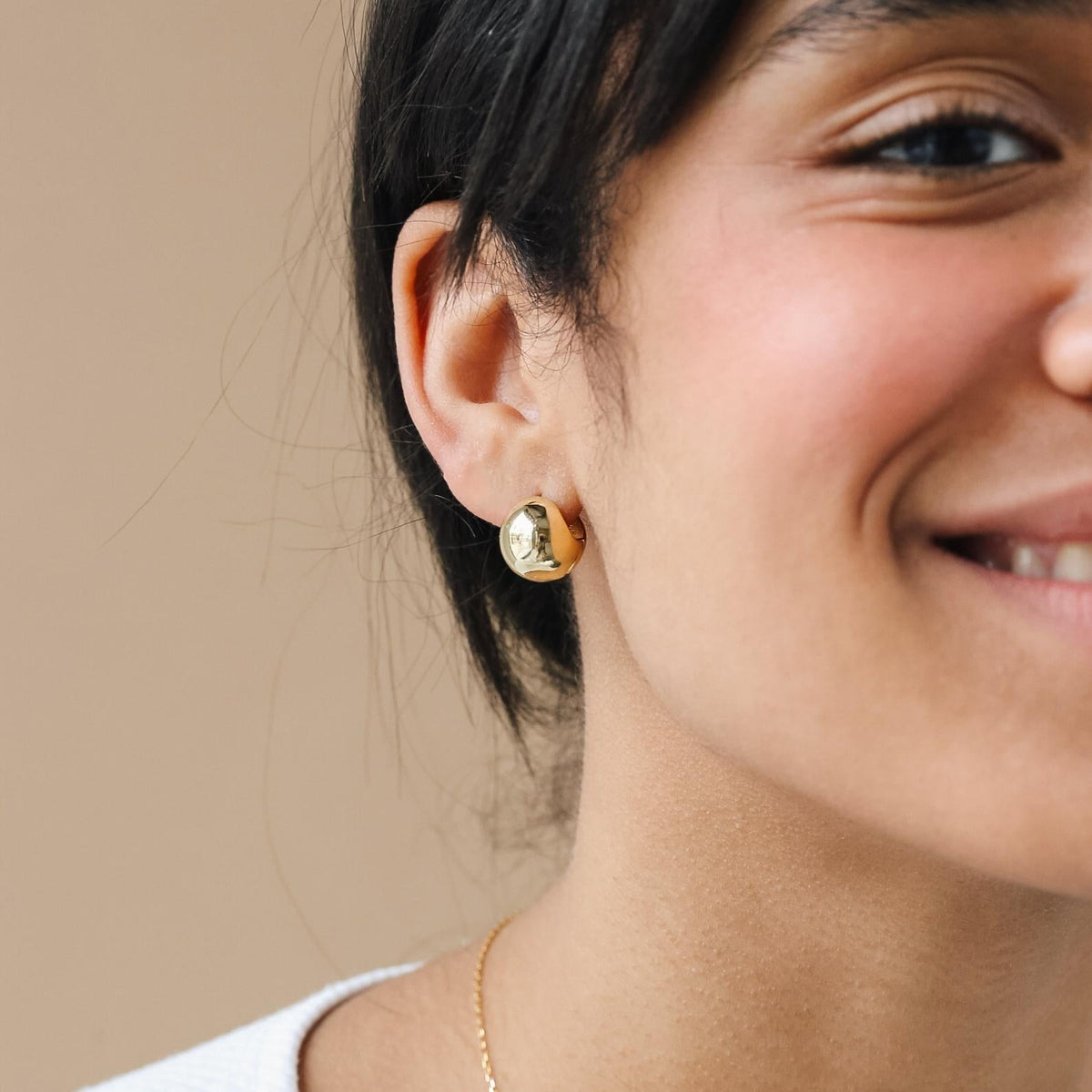 Luna – Boucles d'oreilles épaisses en boule