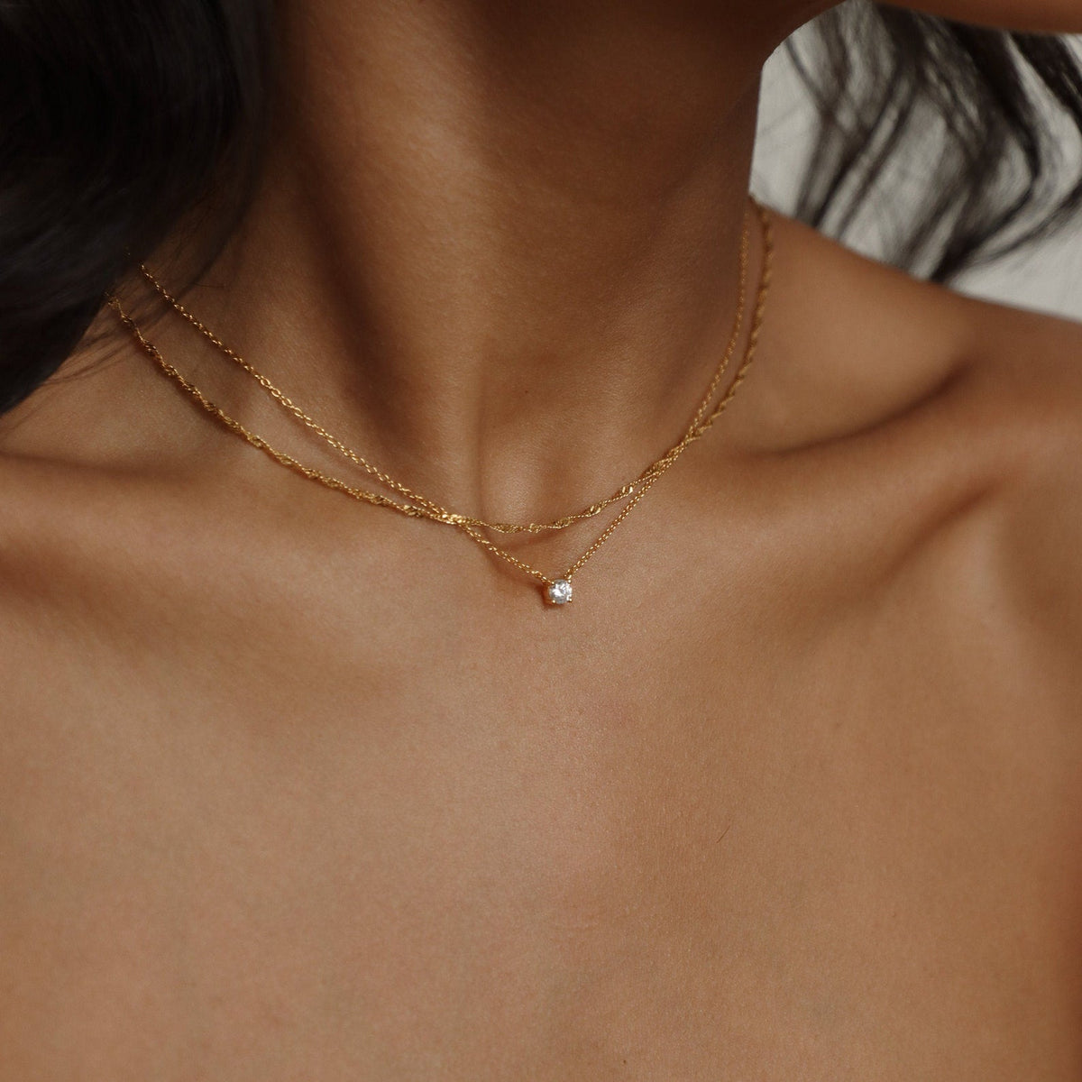 Chaîne Singapour - Collier Twist