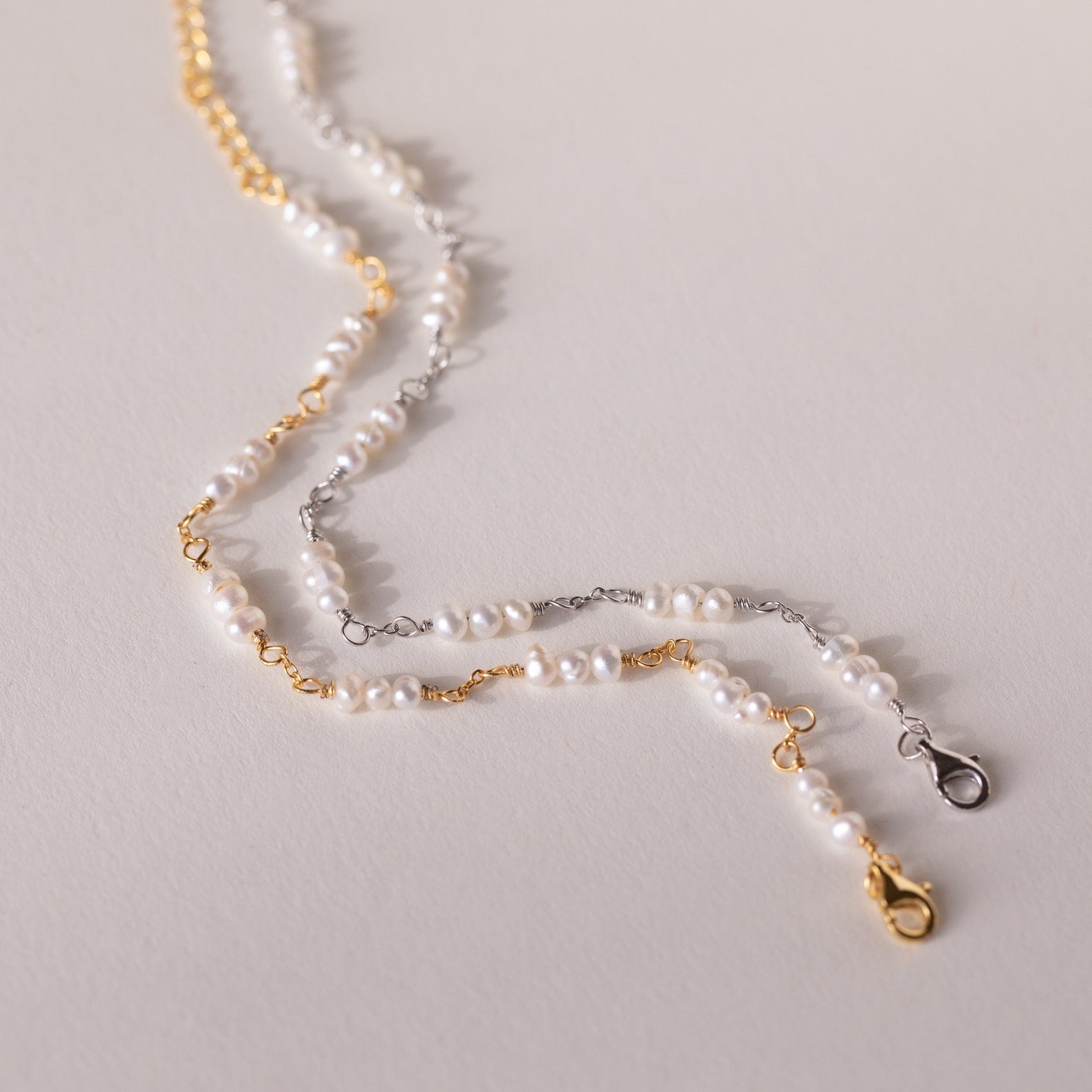 Hailey – Bracelet de perles avec stations