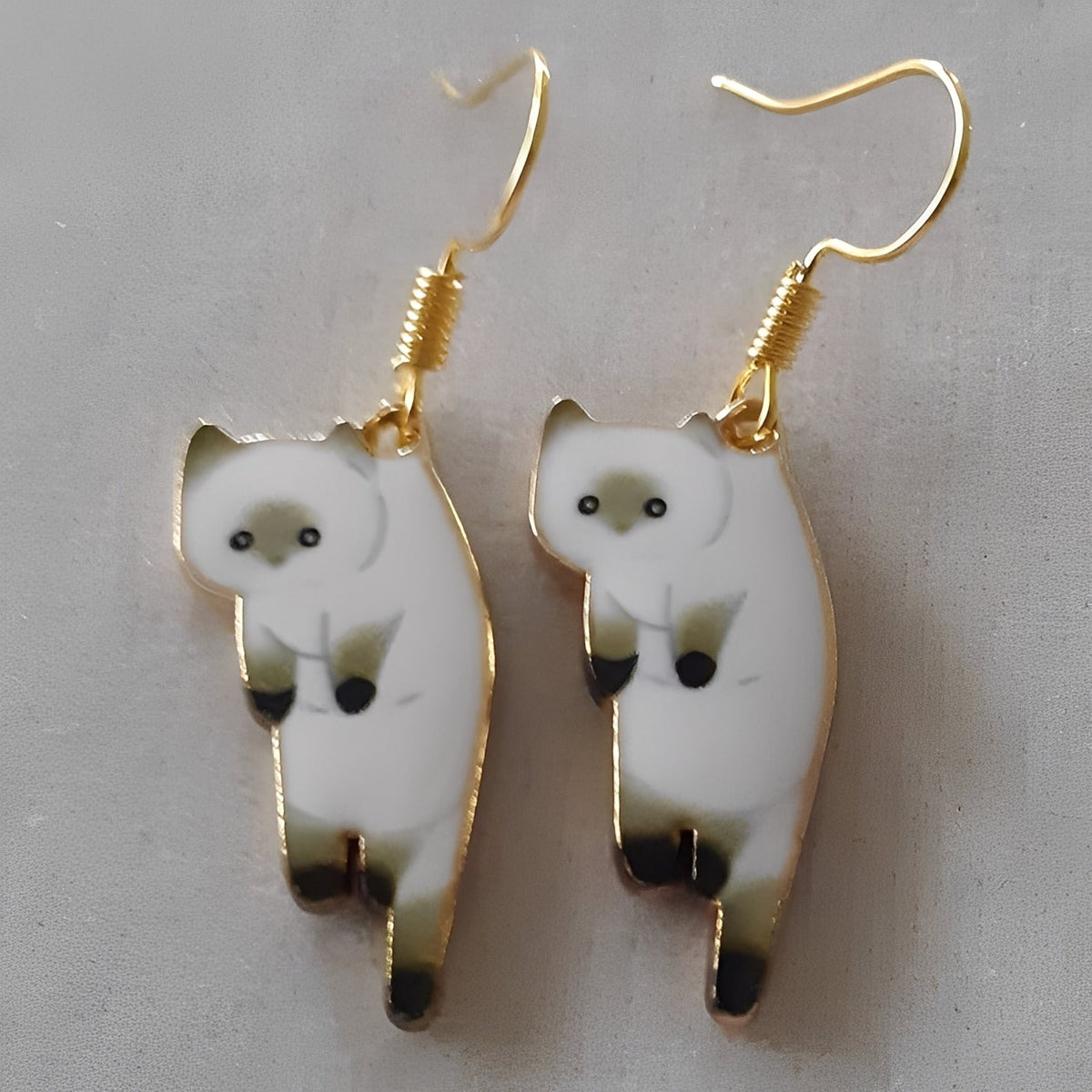 Kate – boucles pendantes de chat