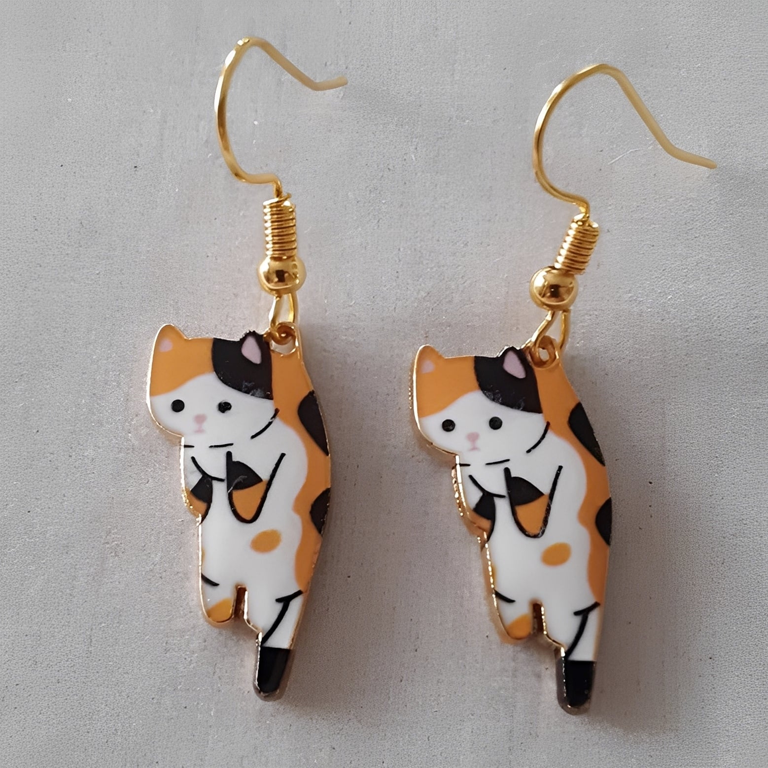 Kate – boucles pendantes de chat
