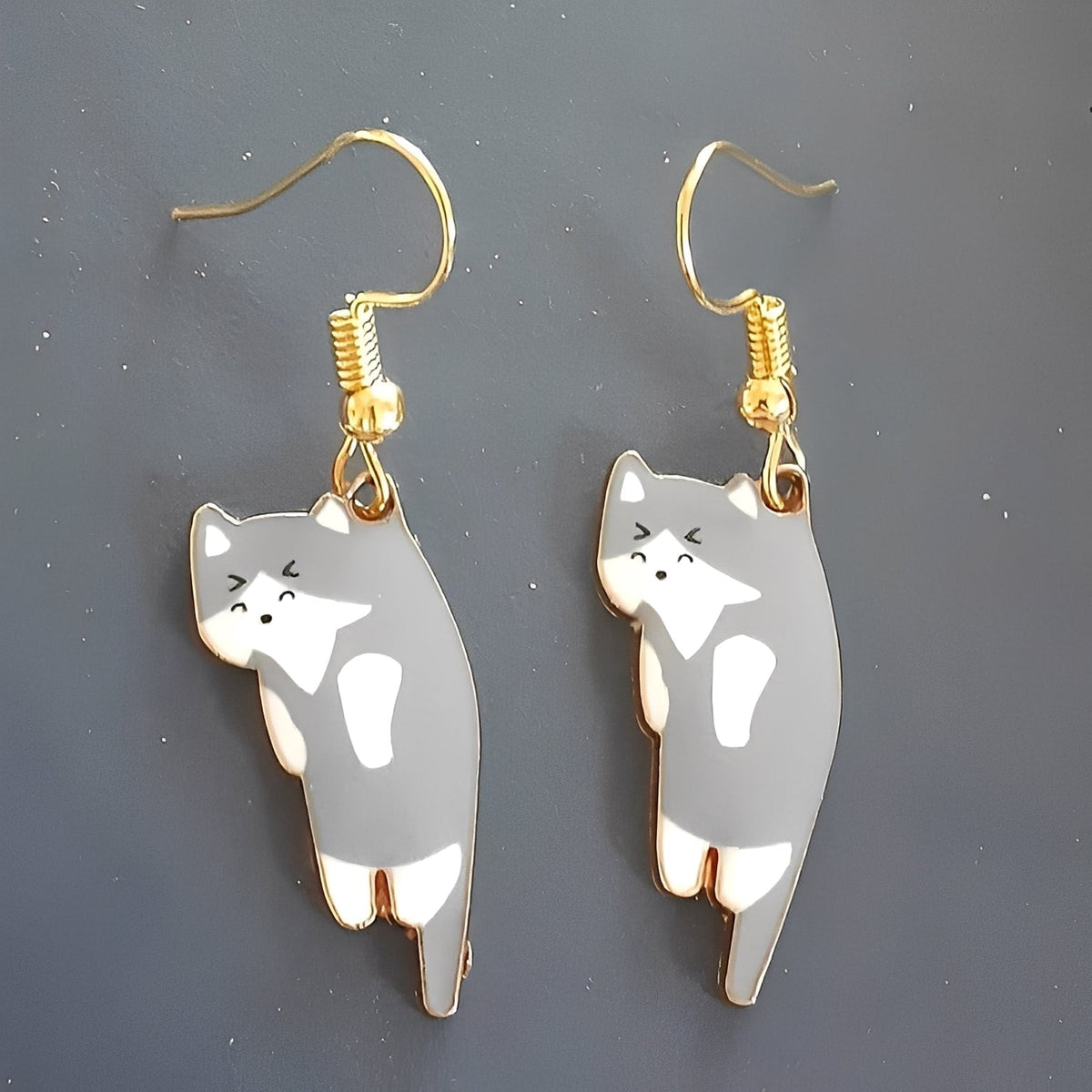 Kate – boucles pendantes de chat