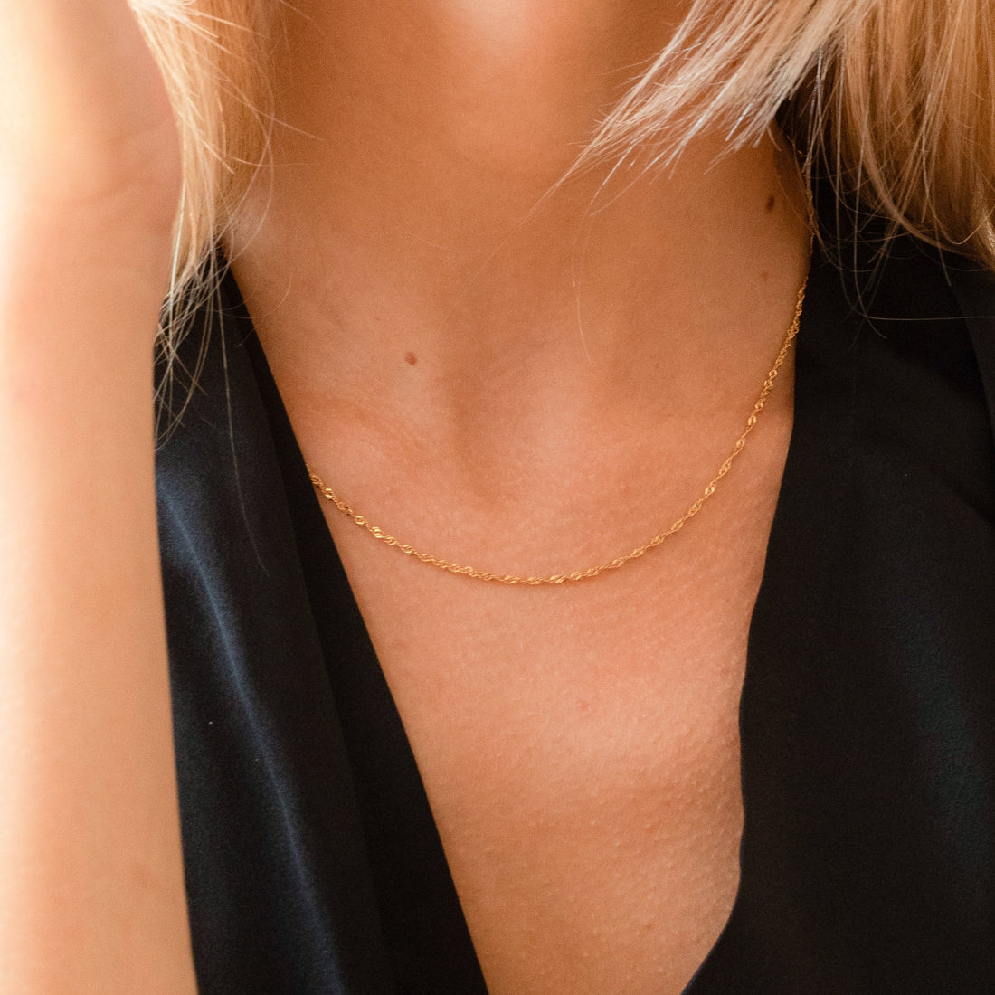 Chaîne Singapour - Collier Twist