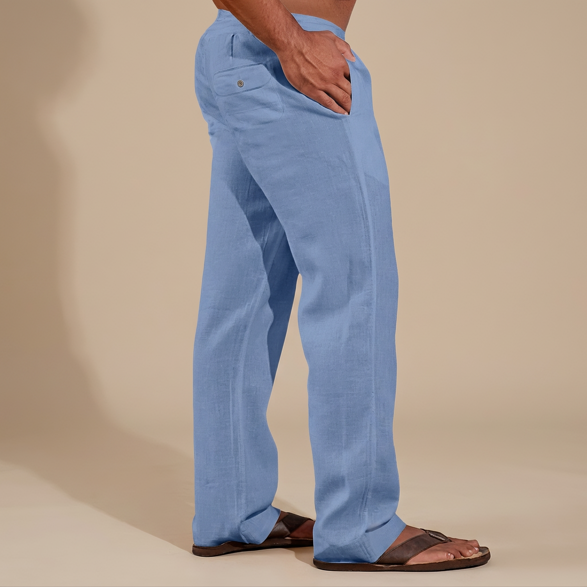Elias - Pantalon Droit Relax